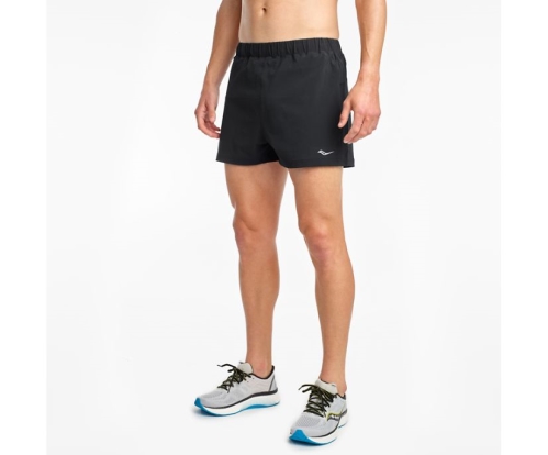Tenis Saucony Outpace 3" Short Hombre Pantalones cortos Ropa Negras México MX-257-FO